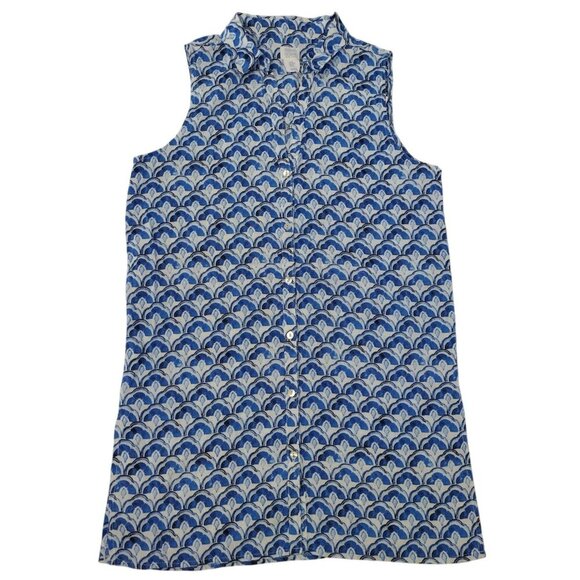 Sigrid Olsen Women's Sleeveless Linen Blend Button-Down Blouse, Size M. NWT. - Picture 1 of 8